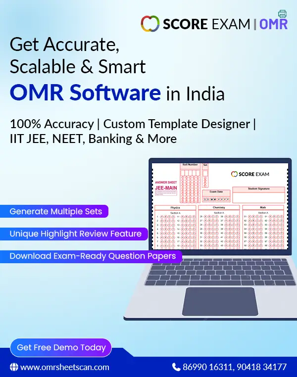 OMR Software for JEE Main & Advanced